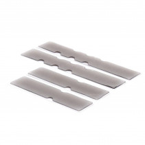 XLC GR-T05 MOUSSES GEL POUR GUIDON ROUTE TRANSPARENTES