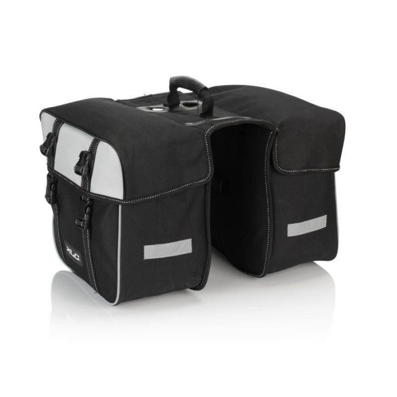 XLC BA-S74 JEU SACOCHE TRAVELLER 30x30x17 NOIRE/ANTHR. 30L - 2501712030 - 4055149171810