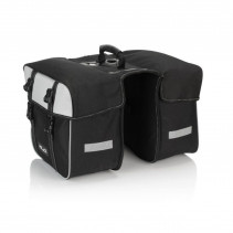 XLC BA-S74 JEU SACOCHE TRAVELLER 30x30x17 NOIRE/ANTHR. 30L - 2501712030 - 4055149171810