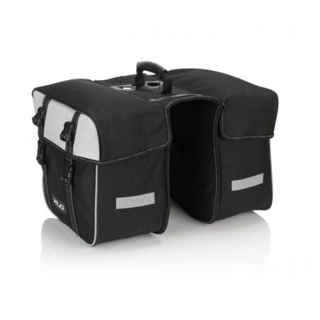 XLC BA-S74 JEU SACOCHE TRAVELLER 30x30x17 NOIRE/ANTHR. 30L - 2501712030 - 4055149171810