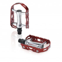 XLC PD-M15 PÉDALES VTT/ATB ULTRALIGHT 104x63MM ARGENT/ROUGE