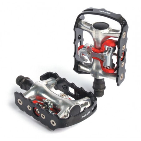PÉDALES AUTOMATIQUES XLC PD-S01 NOIR/ARGENT - 2501820000 - 4032191658346