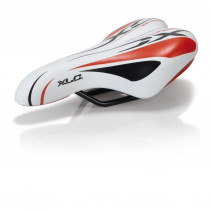 XLC SA-C01 SELLE ENFANT ET JUNIOR 245x150 BLANCHE/ROUGE - 2502032500 - 4032191963334