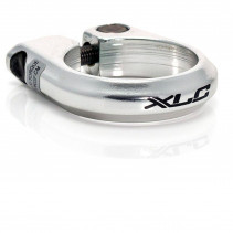 XLC PC-B02 COLLIER POUR TIGE DE SELLE ALUMINIUM AVEC VIS HÉXAGONALE 31.6 mm ARGENT