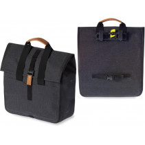 SAC ARRIÈRE BASIL URBAN DRY SHOPPER IMPERMÉABLE GR.FONCÉ 25L - 17658 - 8715019176586