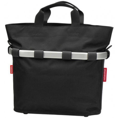 SACOCHE AVANT KLICKFIX REISENTHEL BIKEBASKET OVALE NOIR - 0309S - 4030572103751