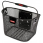PANIER AVANT KLICKFIX MINI M MAILLE NOIR 29x20x19 - 0394KLIK - 4018861001728