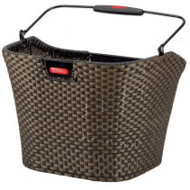 PANIER AVANT KLICKFIX TRESSÉ SANS ADAPTATEUR BRONZE 16L - 0381KLIK - 4018861000189
