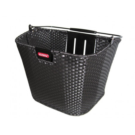 PANIER AVANT KLICKFIX TRESSÉ SANS ADAPTATEUR NOIR 16 LITRES - 0380KLIK - 4018861000073