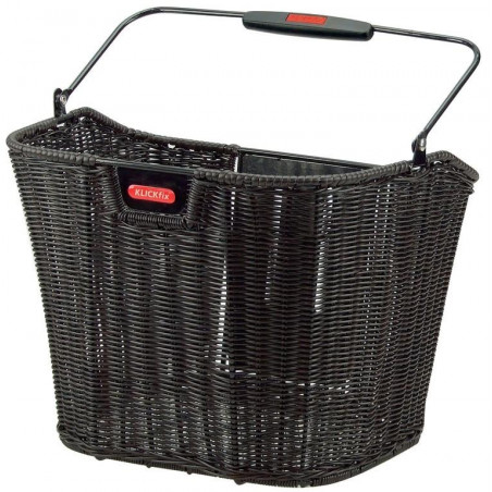 PANIER AVANT KLICKFIX TRESSÉ SANS ADAPTATEUR NOIR 16 LITRES - 0382KLIK - 4018861000585