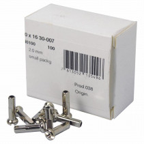 BOÎTE 100 ÉCROUS DT LAITON 2 x 16 mm - N0BA20160N0100 - 7613052135496