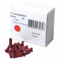 BOÎTE 100 ÉCROUS DT ALUMINIUM ROUGE 2 mm - N0AA20120R0100 - 7613052134628