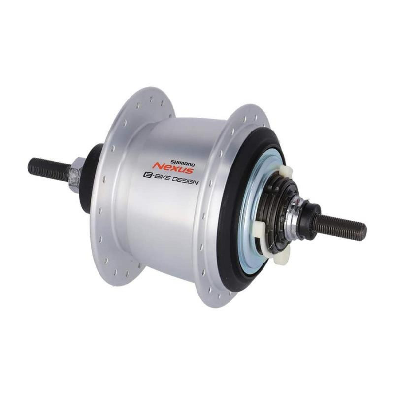 MOYEU ARR.SH.NEXUS SG-C7000 E-BIKE 36 TR.135x187mm 5V ARGENT - ISGC70005VAS - 4524667880486