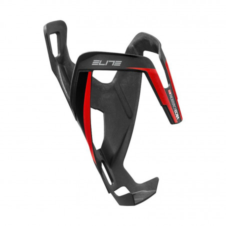 PORTE-BIDON ELITE VICO CARBONE NOIR MAT ROUGE - 156151 - 8020775035511