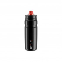 Bidon elite fly vtt noir logo gris 750 ml