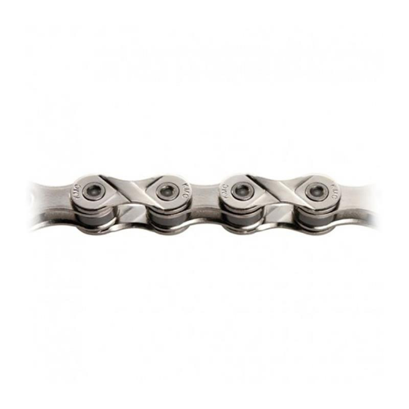 CHAÎNE KMC Z8 116 MAILLONS 8V. CHROMÉ GRIS (25 UNITÉS) - WPZ8NG116 - 4715575180526