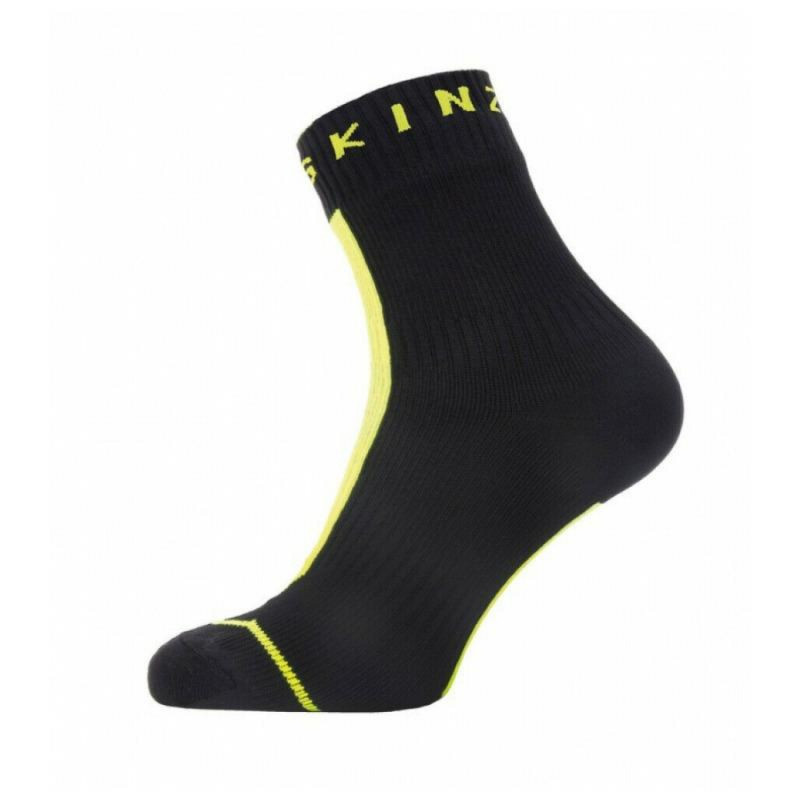 CHAUSSETTES SEALSKINZ IMPÉR.HYDRO.CHEVILLE JAUNES/NOIRES T.M - 11100062007120 - 5055754425260