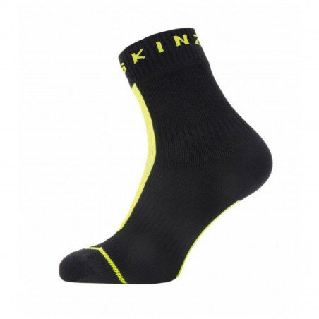 CHAUSSETTES SEALSKINZ IMPÉR.HYDRO.CHEVILLE JAUNES/NOIRES T.M - 11100062007120 - 5055754425260