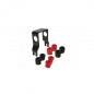 ADAPTATEUR ALUMINIUM PERUZZO DIAMÈTRE 12 mm AXE - 868 - 8015058008689