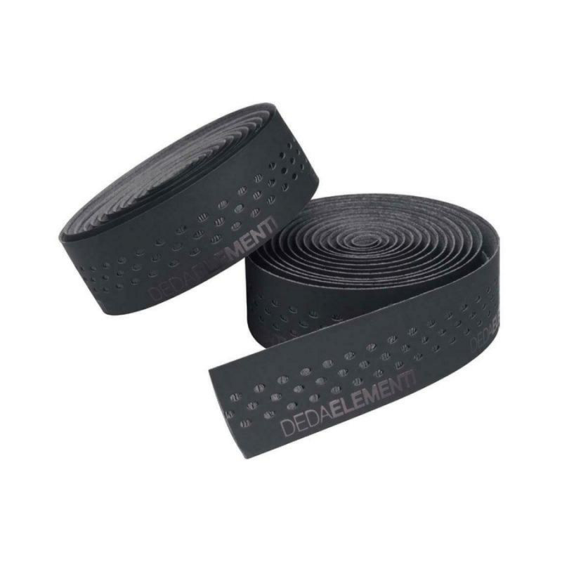 JEU DE GUIDOLINE DEDA PRESA PERFORÉ NOIRE BRILLIANT - DEDATAPE406 - 8052783482742