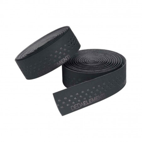 JEU DE GUIDOLINE DEDA PRESA PERFORÉ NOIRE BRILLIANT - DEDATAPE406 - 8052783482742