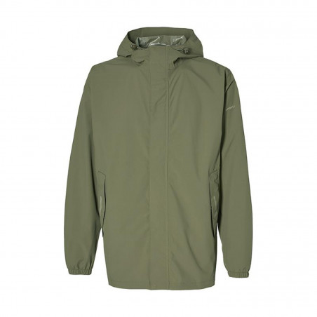 VESTE IMPERMÉABLE BASIL HOGA UNISEXE VERT OLIVE TAILLE XXL - 40097 - 8715019400971
