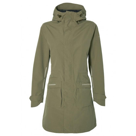 PARKA IMPERMÉABLE BASIL MOSSE FEMME VERT OLIVE TAILLE L - 40115 - 8715019401152