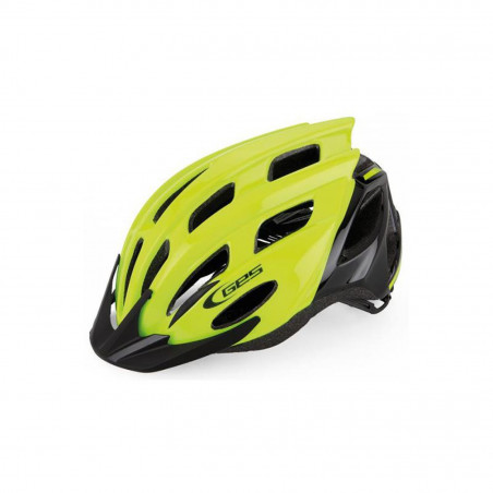 CASQUE GES KORE JUNIOR VTT ROUTE JAUNE/NOIR TAILLE (52-56) - H800S50 - 8435274968176
