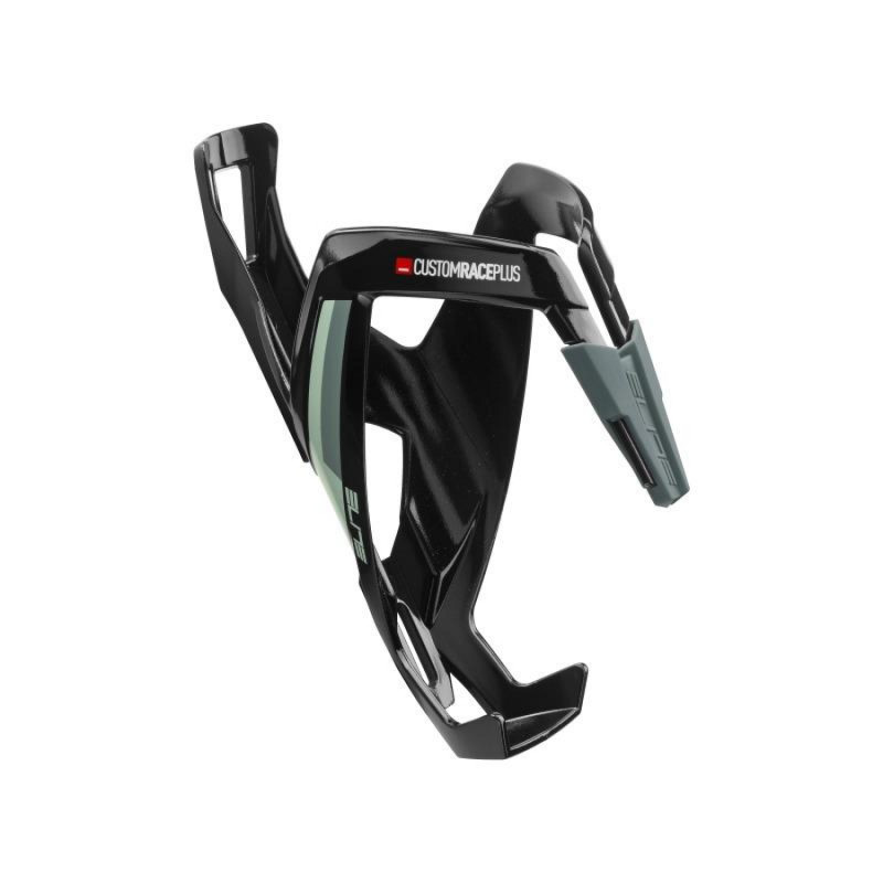 PORTE-BIDON ELITE CUSTOM RACE PLUS NOIR BRILLANT/VERT - 0140645 - 8020775035658