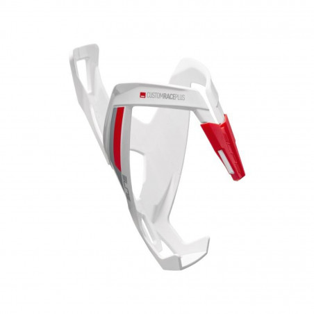 PORTE-BIDON ELITE CUSTOM RACE PLUS BLANC BRILLANT/ROUGE - 0140653 - 8020775035733