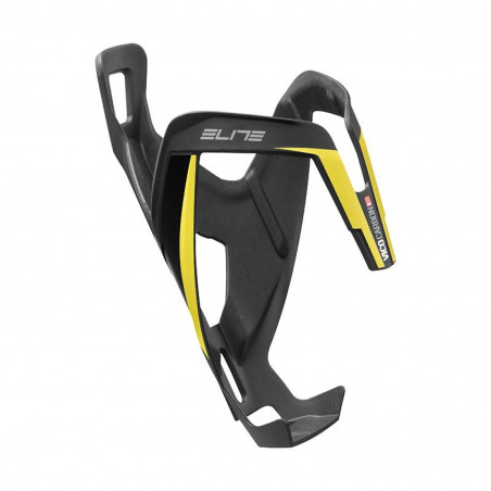 PORTE-BIDON ELITE VICO CARBONE MAT/JAUNE - 0156154 - 8020775035542