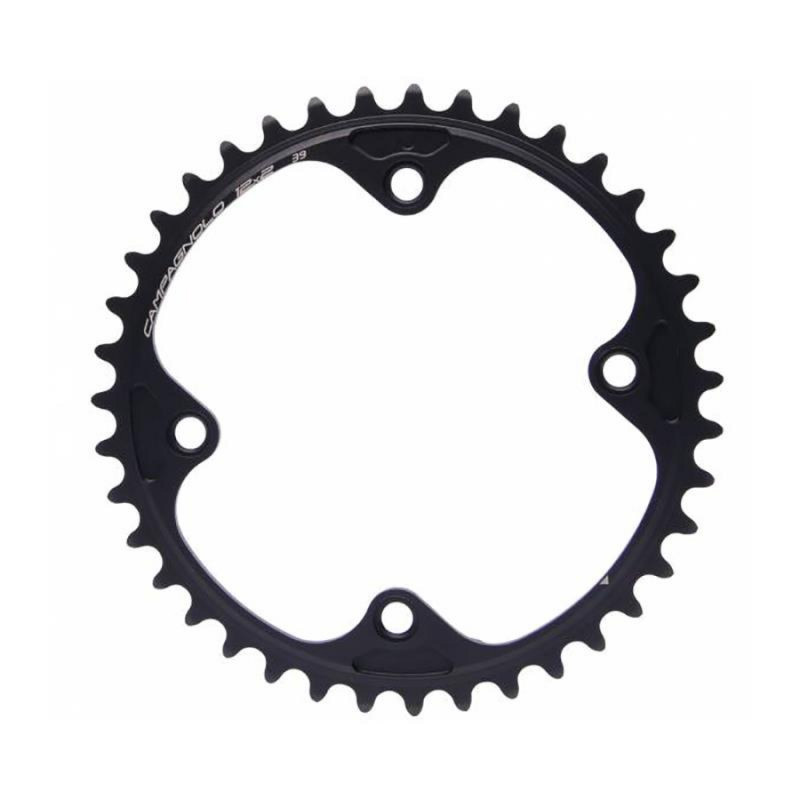 PLATEAU CAMPA SUPER RECORD BCD112 4 BRANCHES 12V 39D NOIR - FC-SR339 - 8053340452239