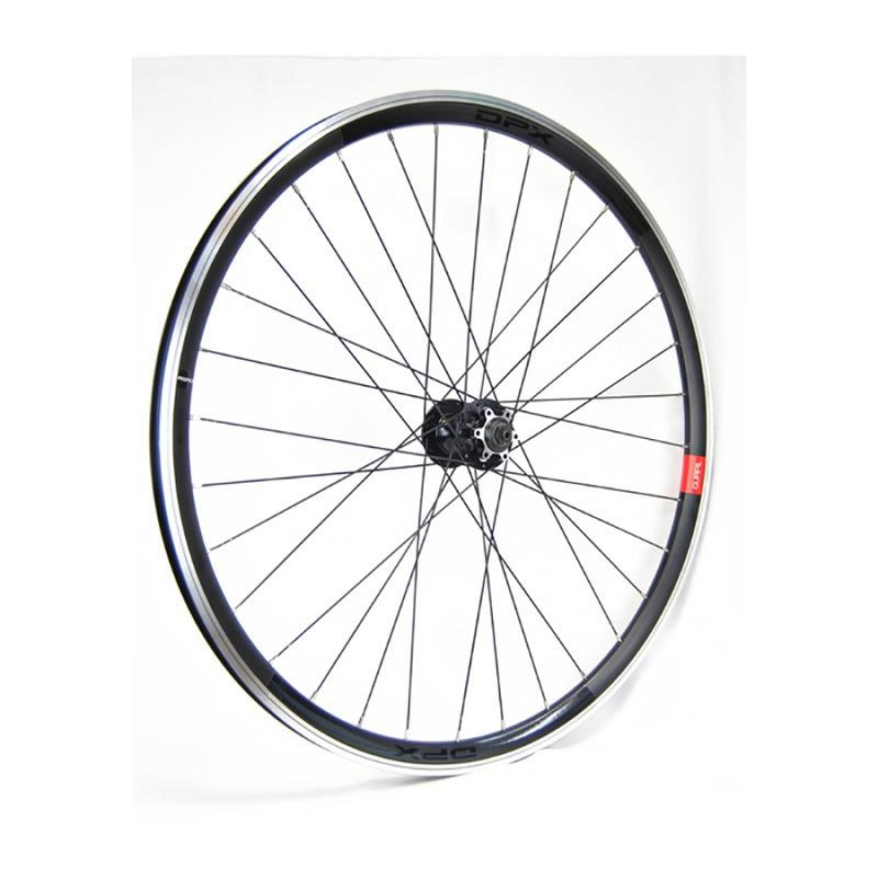 ROUE AVANT GURPIL ROUTE 28" NEW DPX DISQUE BLOCAGE ALU NOIRE - 50154 - 8420011501549