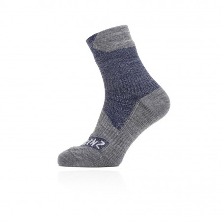 CHAUSSETTES SEALS.ALL WEAT.P/CHEVILLE BLE.MAR/GR T.S (36-38) - 11100060000410 - 5055754425017