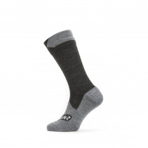 CHAUSSETTES SEALSKINZ ALL WEATHER MOYENS NR/GR T.S (36-38) - 11100061010110 - 5055754425093