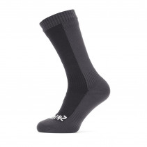 CHAUSSETTES SEALSKINZ P/CLIMAT CHAUD MOYENS NR/GR T.S(36-38) - 11100064010110 - 5055754425499