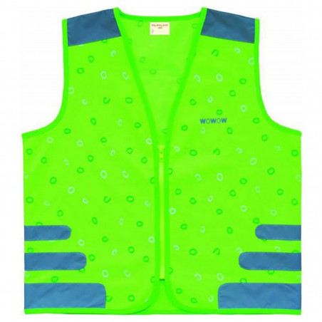 GILET SÉCURITÉ WOWOW NUTTY ENFANT RÉFLÉCHISSANT VERT T.XS - 11612 - 5420071116120