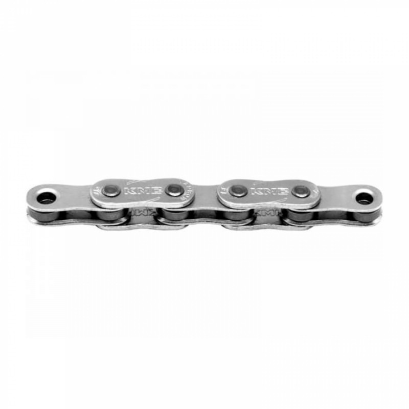 CHAÎNE KMC Z1 EHX ÉTROITE 1/2x3/32 112 MAILLONS 7.8 mm ARGENT