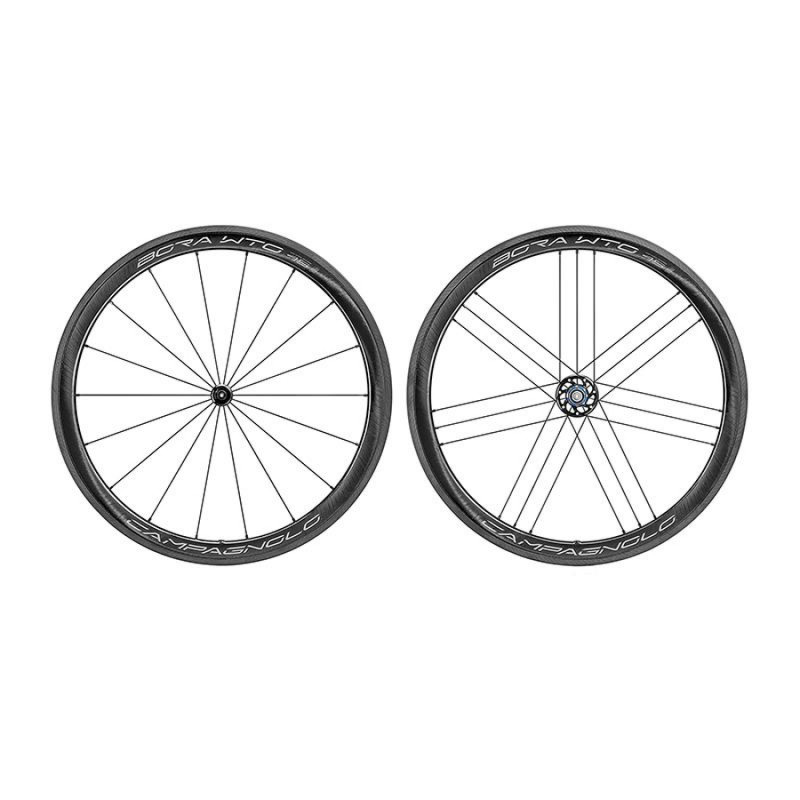 J/ROUES CAMPAGNOLO BORA WTO 45 2WF TUB.SHIM.HG11 CAR.NR/BLA - WH20-BOWTOFR45X - 8053340452925