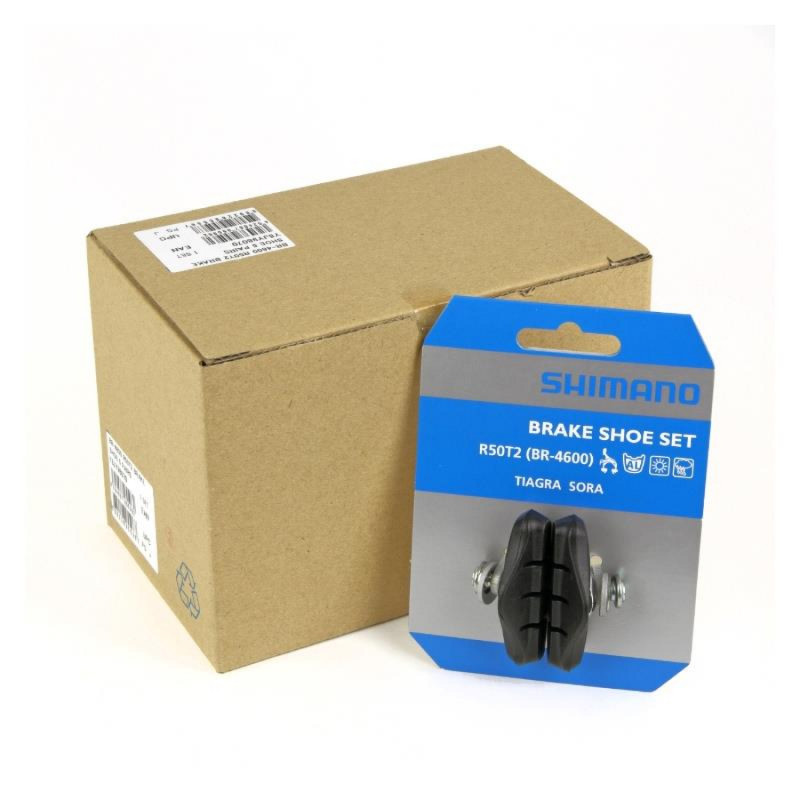 KIT PATINS FREIN SHIMANO R50T2 POUR TIAGRA/SORA(5 PAIRES) - Y8JY98070 - 4524667955962