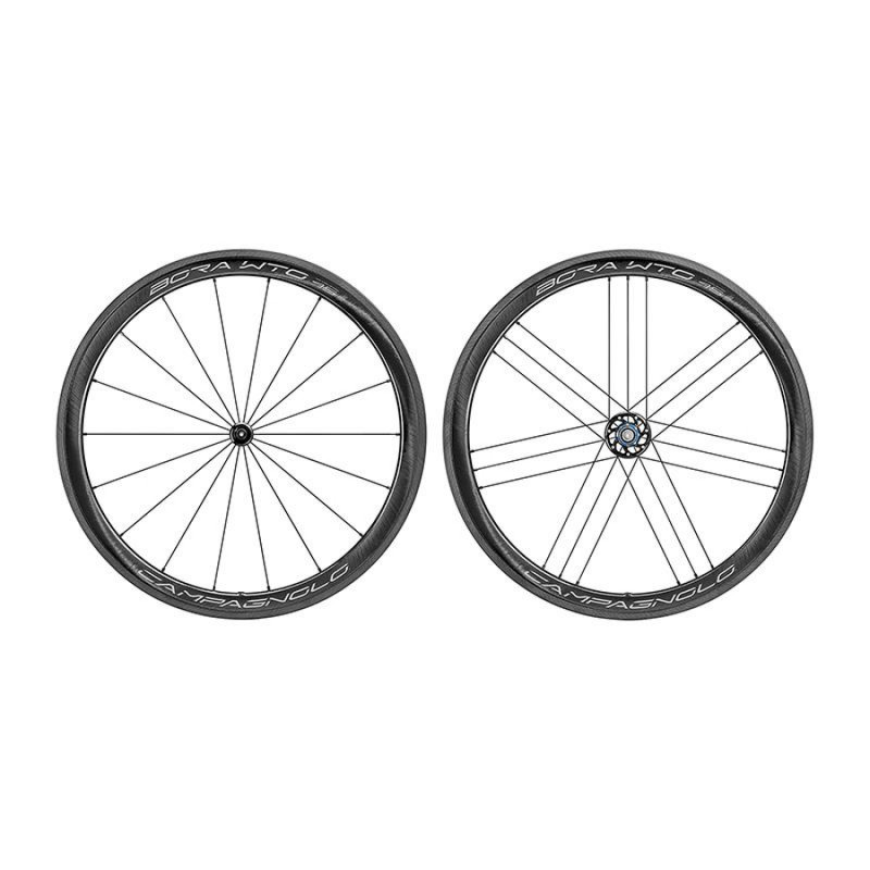 J/ROUES CAMPAGNOLO BORA WTO 45 2WF TUB.CAMPAGNOLO CAR.NR/BLA - WH20-BOWTOFR45 - 8053340452901