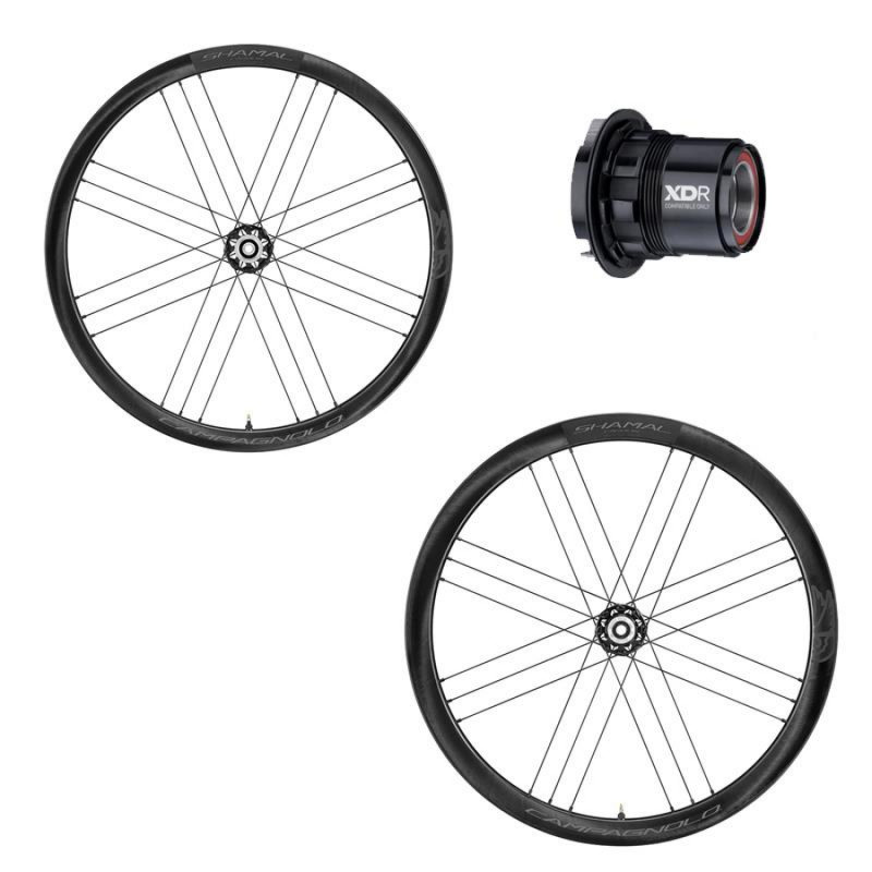 J.ROUES CAMPAGNOLO SHAMAL C21 2WF DISQUE TUB.READY SRAM XDR - WH21-SHCDFR40S - 8053340455384