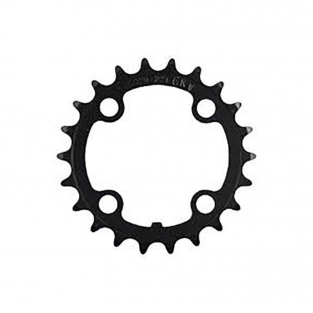 PLATEAU FSA VTT 22 DENTS 64 BCD 4 BRANCHES ACIER NOIR - 380-0125001430 - 4712977690745