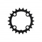 PLATEAU FSA VTT 22 DENTS 64 BCD 4 BRANCHES ACIER NOIR - 380-0125001430 - 4712977690745