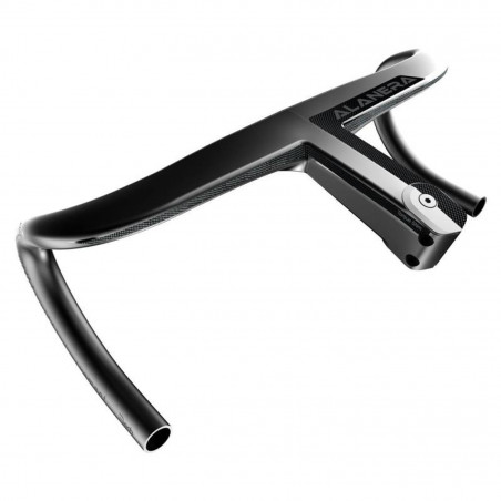 CINTRE POTENCE DEDA ALANERA DCR 120x440 mm 28.6 CARBONE NOIR - ALADCRPOB120X44 - 8052783485804