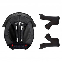 REMBOURRAGE BLUEGRASS POUR CASQUE INTOX NOIR/GRIS TAILLE S - 5IMBG09S0NO - 8015190241425