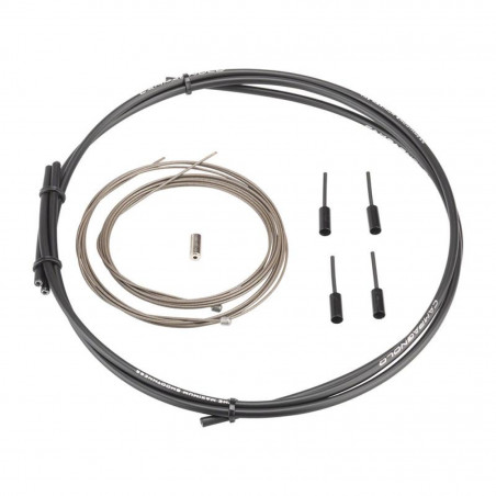 KIT CÂBLES/GAINES DERAILLEUR CAMPA CG-FRD700 10/11/12V NOIR - CG-FRD700 - 8053340451874