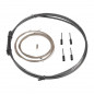 KIT CÂBLES/GAINES DERAILLEUR CAMPA CG-FRD700 10/11/12V NOIR - CG-FRD700 - 8053340451874