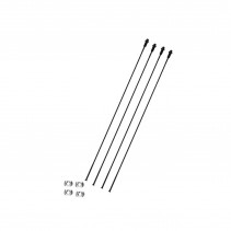 4 RAYONS CAMPAGNOLO SHAMAL CARBONE AVANT GAUCHE - WH-016SHCDB - 8053340456817