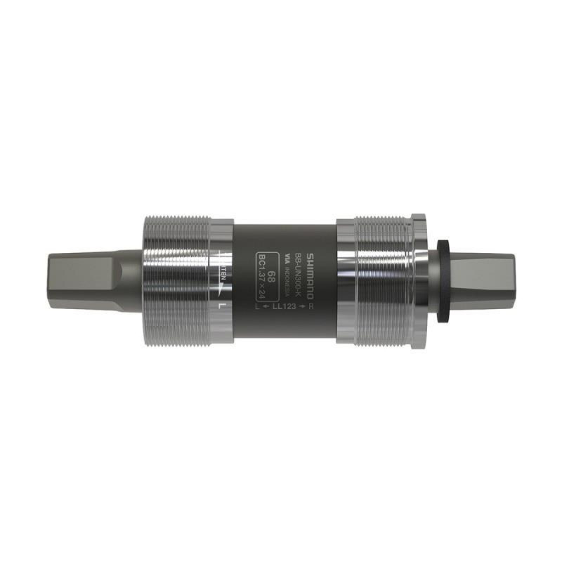 AXE PÉDALIER SHIMANO BB-UN300 BSA 68 - 127.5 mm CARRÉ CARTER - EBBUN300KB27X - 4550170619176